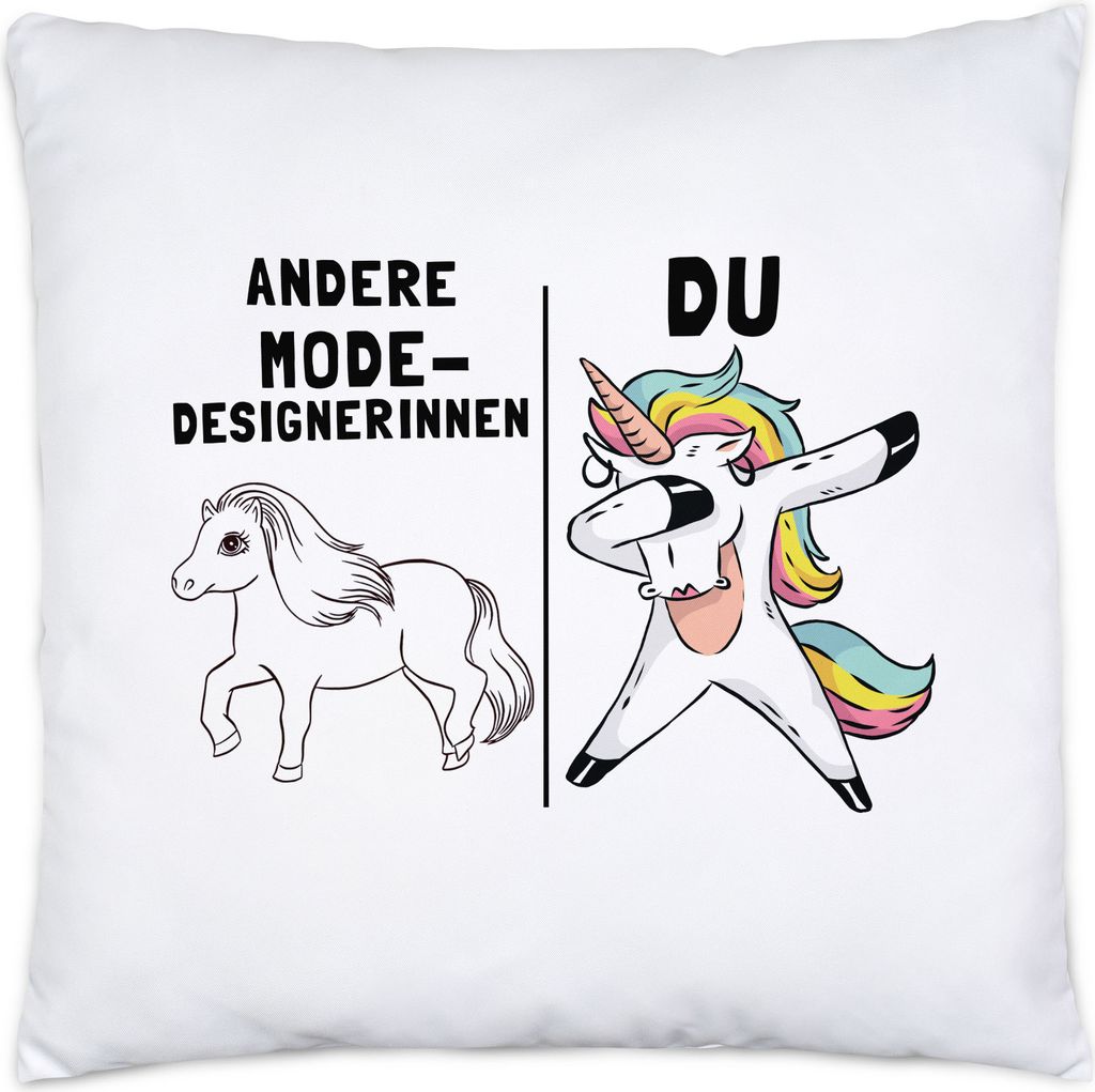 Andere Modedesignerinnen Du Kissen Inkl. Füllung Pferd Einhorn Humor Lustig Unicorn Geschenk Apotheke