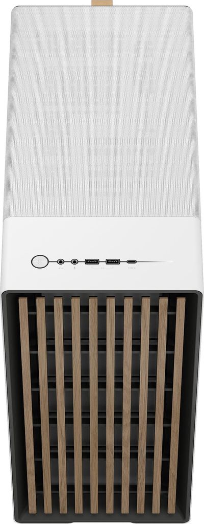 PC case - FRACTAL DESIGN - North Chalk White TG Clear Tin Immagine del prodotto 