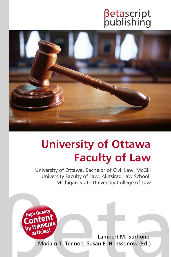 University of Ottawa Faculty of Law
