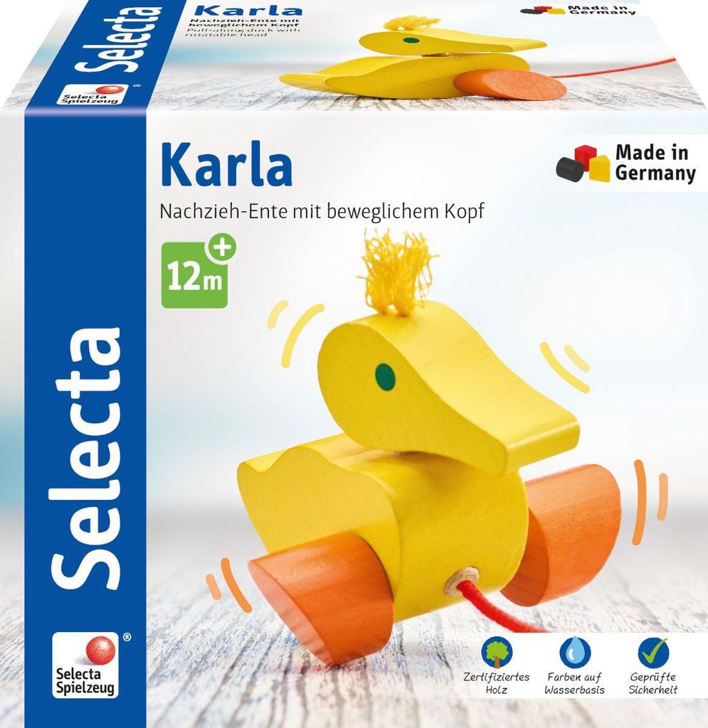 SELECTA Nachzieh Ente, 10 Cm 0 0 0