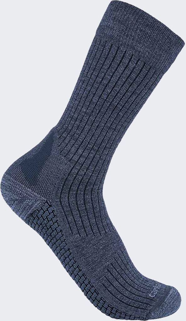 Carhartt Synthetic-Merino Wool Crew Sock SC9270-W, Farbe:navy heather, Größe:M