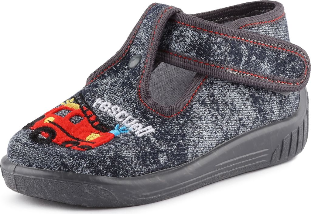 Ladeheid Kinder Hausschuhe LARW003 (Grau, 18)