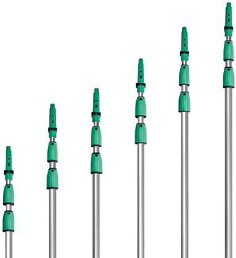 OptiLoc Teleskopstange, 3-teilig Teleskopstange, 3-teilig, mit Sicherheitskonus.