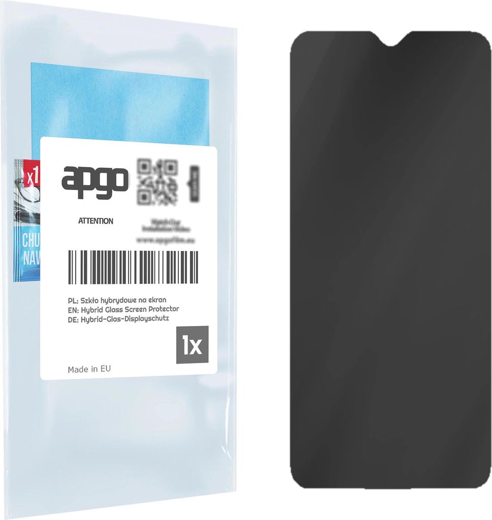 apgo Displayschutzglas Anti-Spähen Schutzglas für Oppo A1k - Blickschutzglas Bildschirmschutz, 7H Hybrid Schutzglas mit Keramikbeschichtung [Matt...