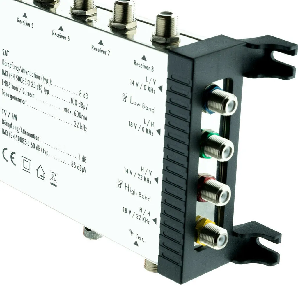 Solution Distribution Satellite pour Maison avec 8 Prises TV Indépendantes - 12