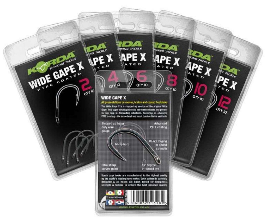 Háček Korda Wide Gape X, velikost: 4 Obrázek produktu 