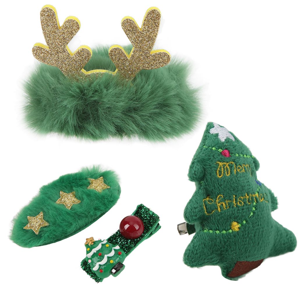 Weihnachts-Haarspange,Haarspange,Weihnachtsbrosche,Niedliche Haarnadel,Kinder Haarspangen,Weihnachts-Haarschmuck