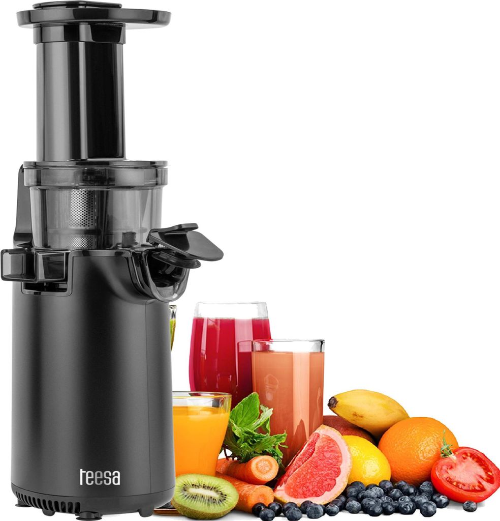 Vertikaler Slow Juicer Teesa Schraubenentsafter Tritan BPA-frei