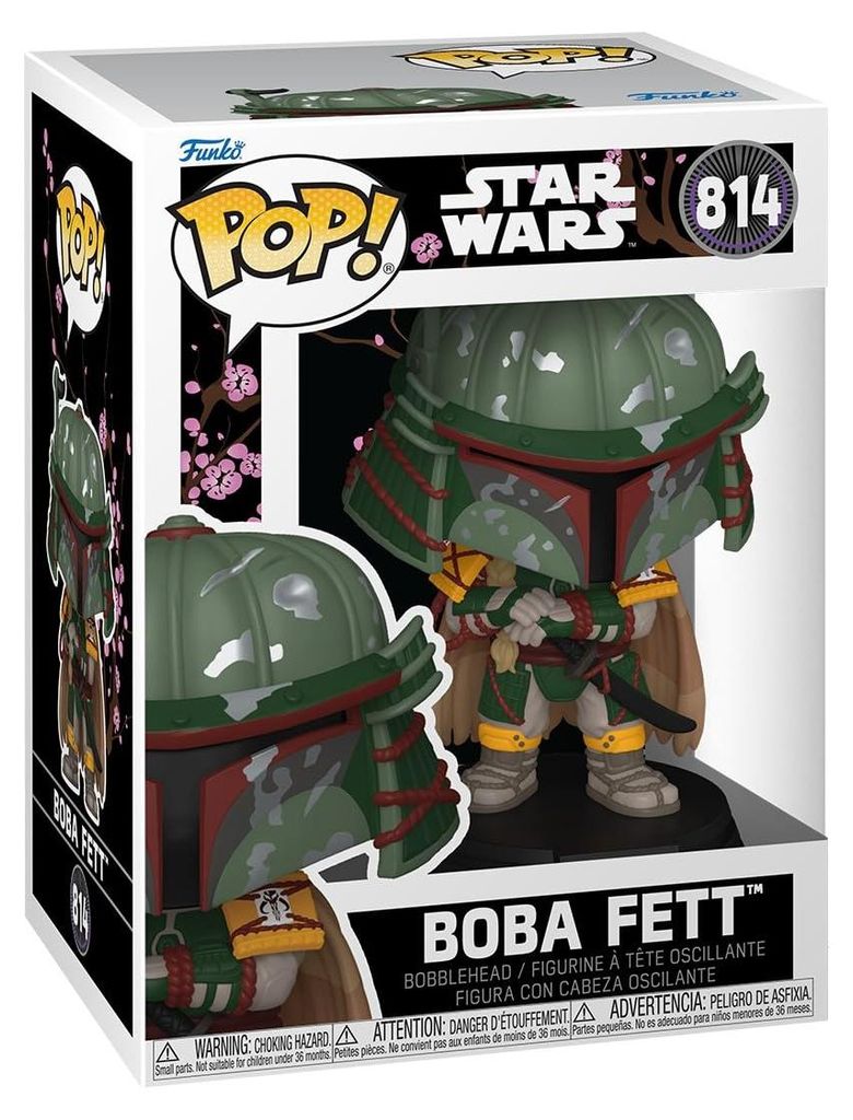 FUNKO POP! Vinyl Figur Star Wars Impressions Boba Fett 814 Produktbild 