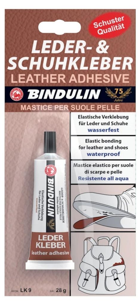 Bindulin Schuhsohlen- Kleber LK9, 28g 15 Stk Produktbild 