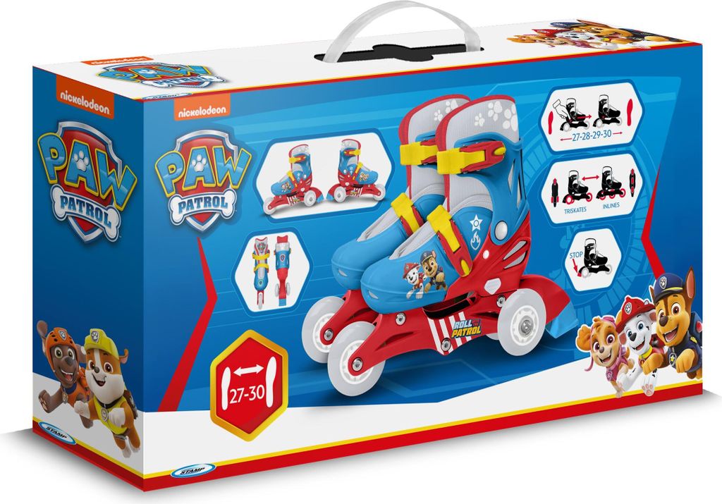 Nickelodeon Paw Patrol Nastaviteľné dva v jednom korčule Obrázok produktu 4