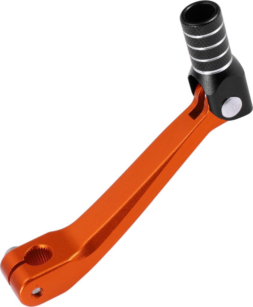 Faltbarer Motorrad-Gangschalthebel Für Honda CRF150F 2003-2017 Pedal-Schalthebelarm Orange Schwarz Silberton