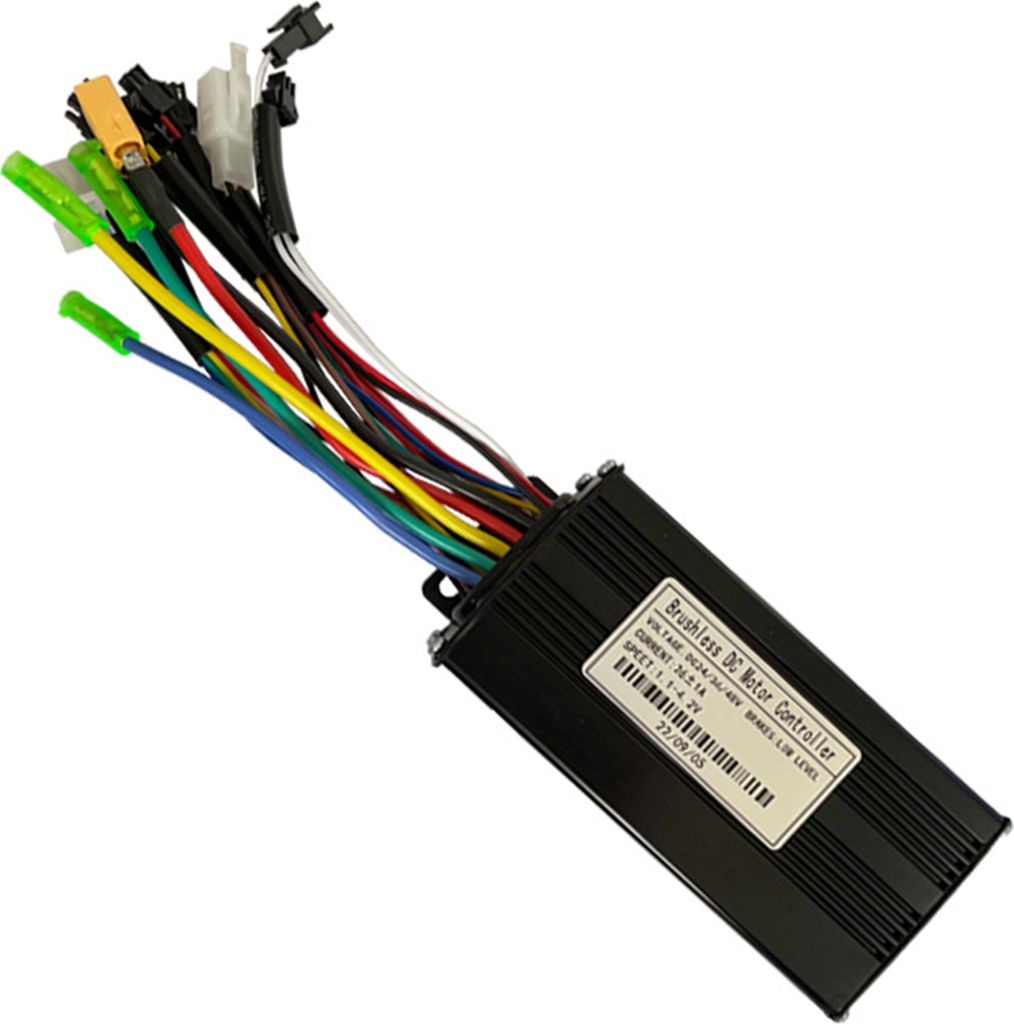 24/36/48V 500/750W 26A E-Bike-Controller 3 Modi Einstellbar Elektroroller Fahrrad Bürstenloser Motordrehzahlregler E-Bike-Zubehör