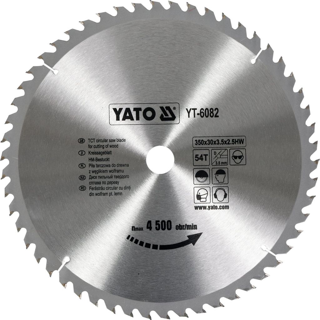 Lama in metallo duro 350x30mm 54Z Immagine del prodotto 