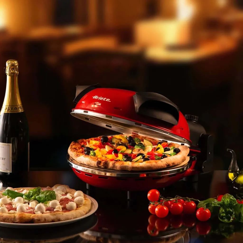 Pizzamaker du Bélier - Four à pizza électrique en pierre réfractaire - 27
