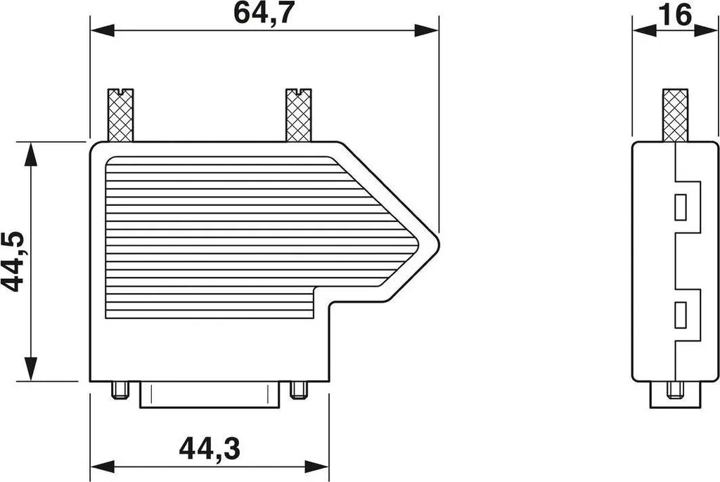Adaptateur Phoenix Contact pour armoire électrique et automate - 4
