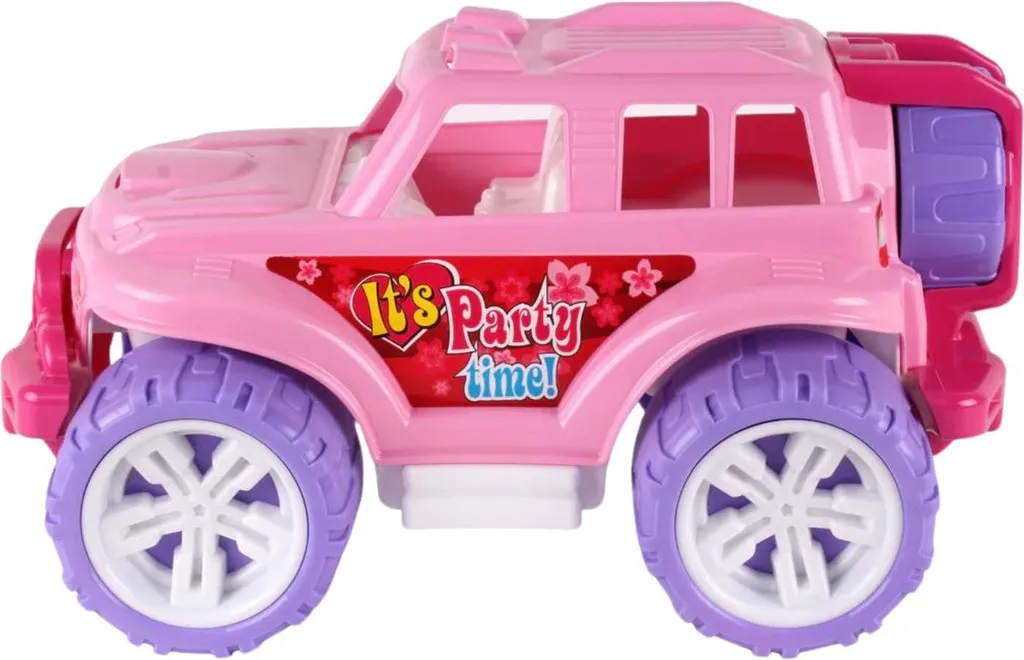 Véhicule Tout-Terrain TEH4609 Technologie Rose avec Pneus Crantés