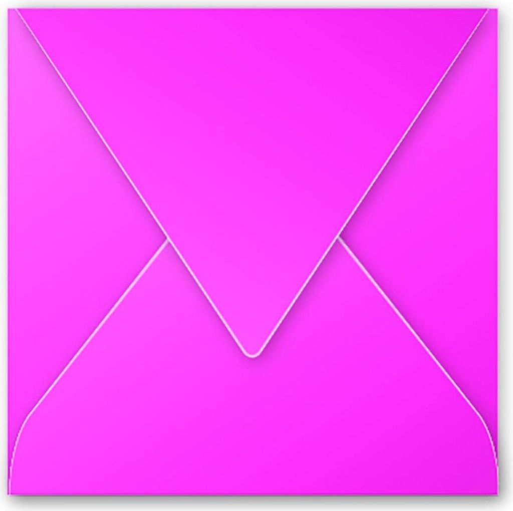 Pollen by Clairefontaine Briefumschlag 140 mm fuchsia 20 Briefumschläge