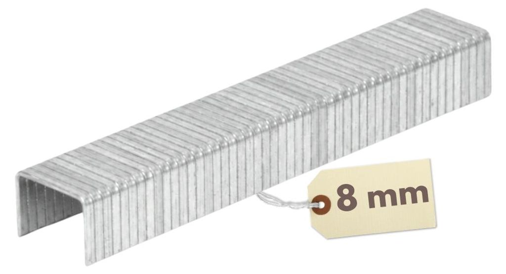 Tackerklammern Typ 50 Heftklammern Handtacker Klammer Tackernadeln Stahlklammer Tacker Klammern T-50 verzinkter Stahl Heft Klammern Flachdrahtklamm...