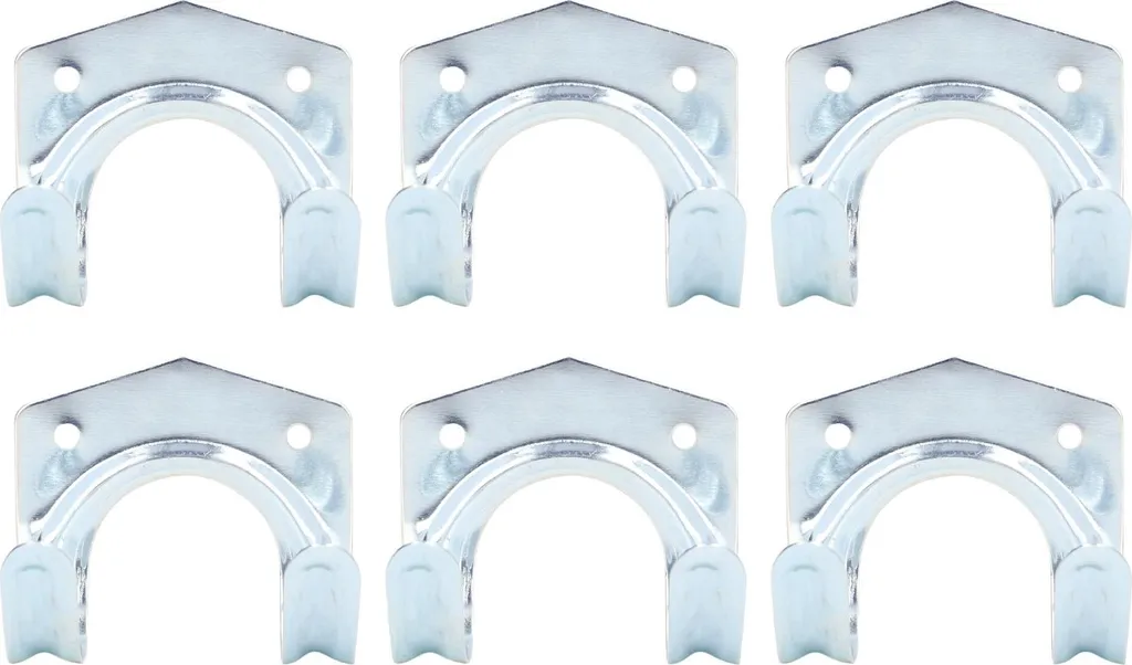 Supports muraux utilitaires en acier galvanisé lot de 25 pour outils