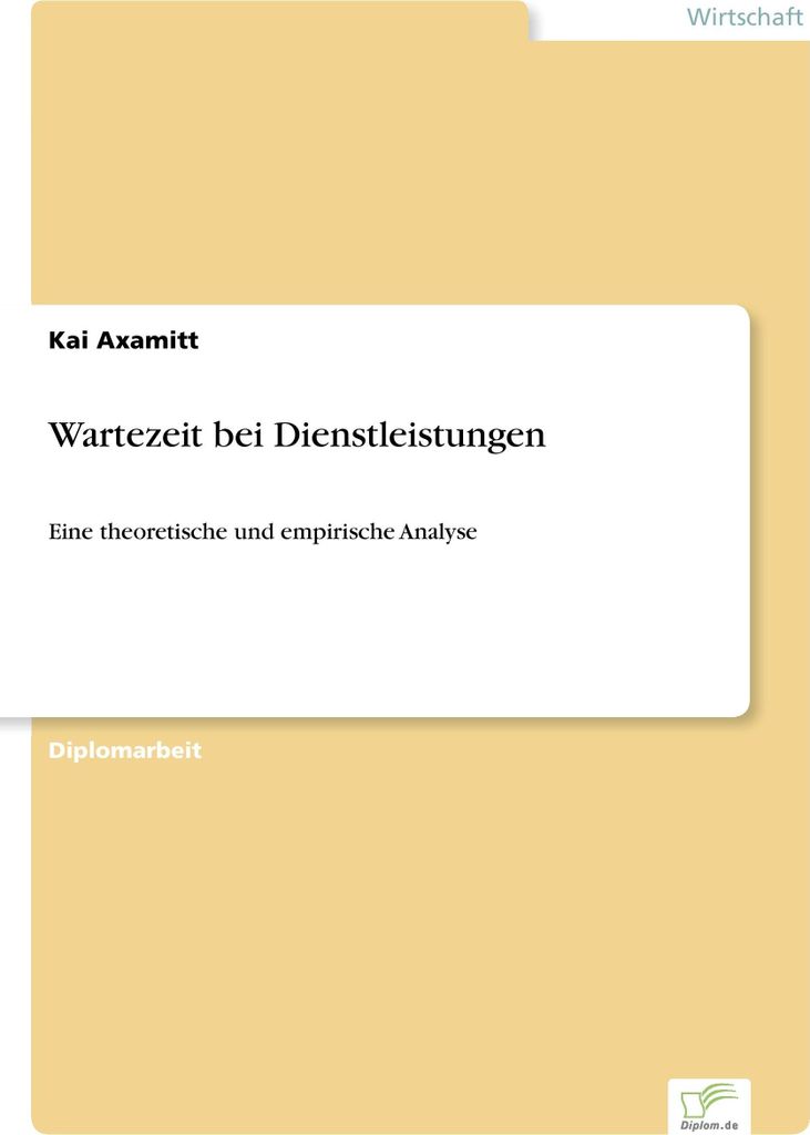 Wartezeit bei Dienstleistungen