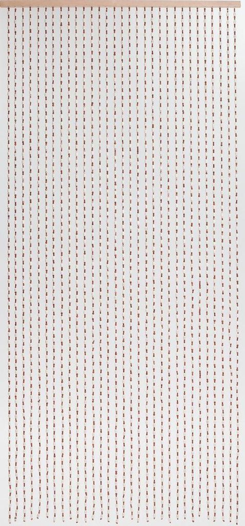 Závěs do dveří, dřevěné perly Dehli 90x200 cm Obrázek produktu 