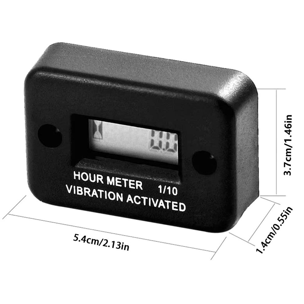 Digital Vibration Betriebsstundenzähler