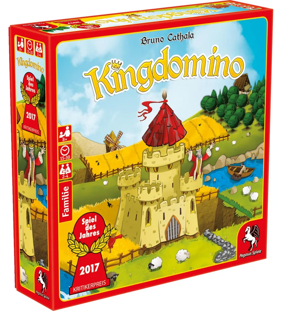 Kingdomino nouvelle version le jeu de stratégie familial en boîte de tuiles