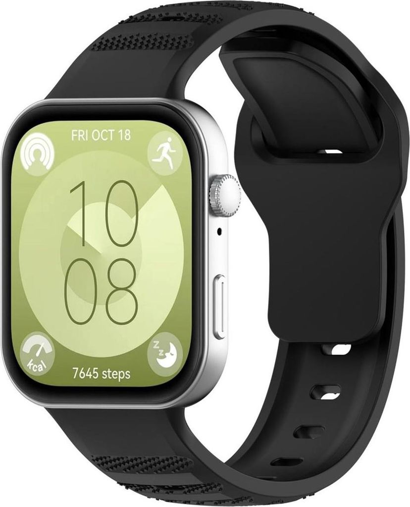 Sportarmband für Huawei Watch Fit 3 Verstellbar Silikon Band 24mm