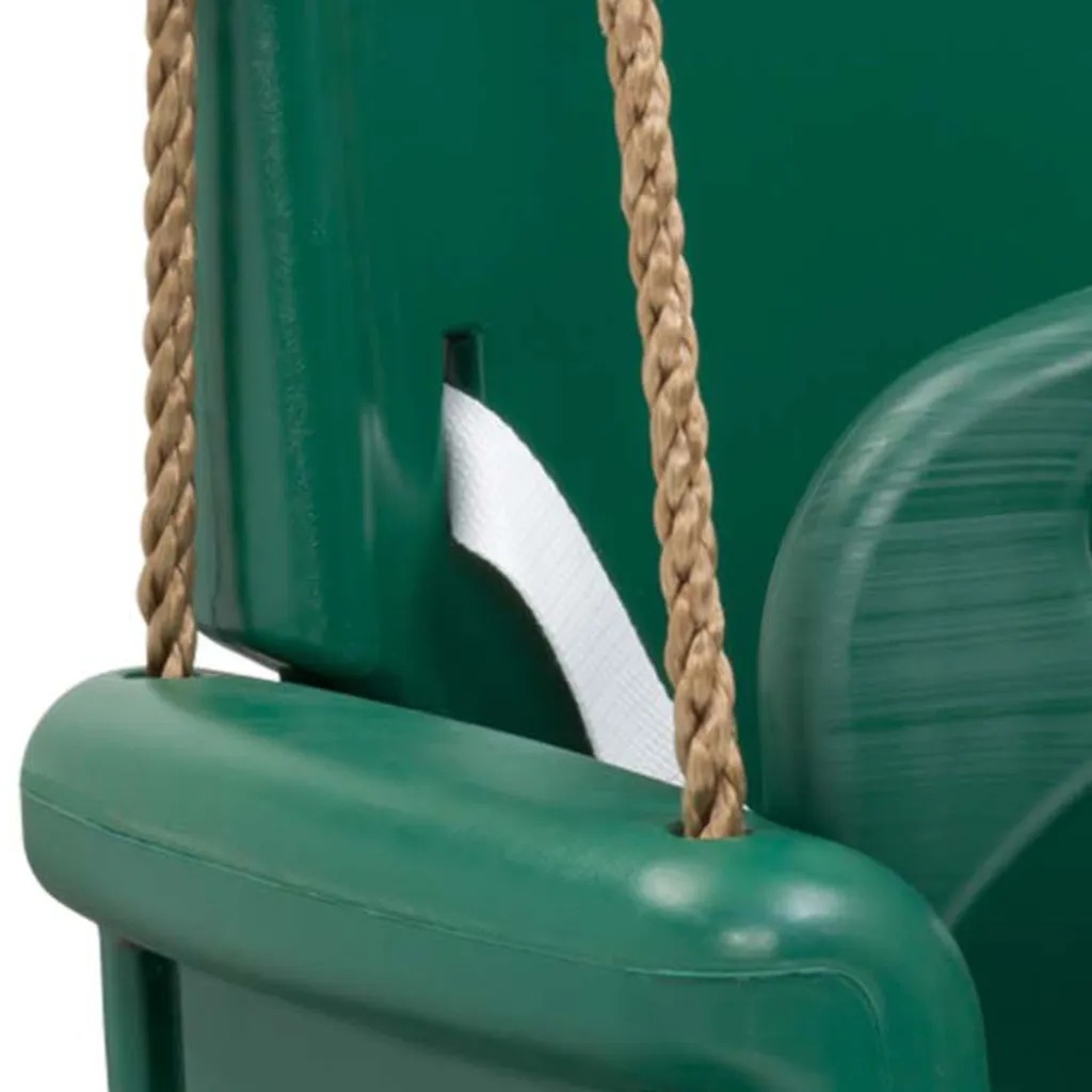 altalena per bambini 3 in 1 con imbracatura - regolabile in altezza, per interni/esterni, da 3 anni, fino a 50 kg - 12