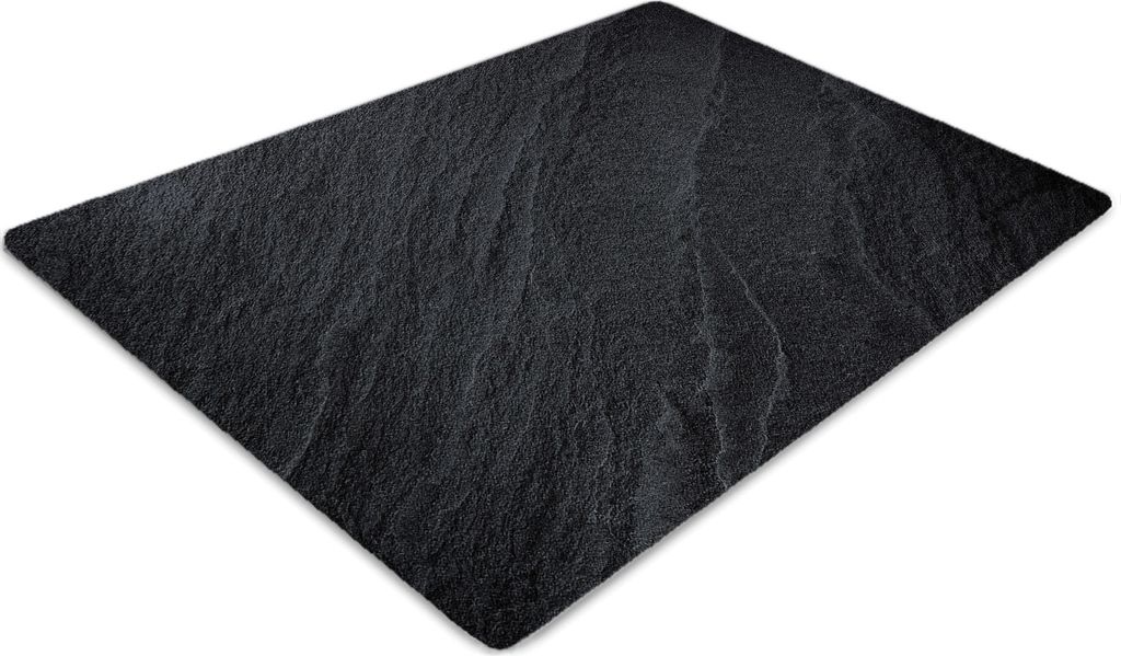 Stuhlunterlage Bürostuhlunterlage 120 cm x 90 cm Bodenmatte Bürostuhlunterlage - Schwarzer Sand
