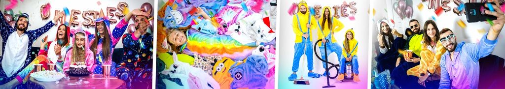Kombinéza Onesie pre mužov a ženy - Mäkké útulné pyžamo Uni Obrázok produktu 5