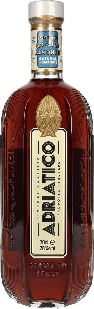 Adriatico Roasted Almonds Amaretto 28% Vol. 0,7l Produktbild 