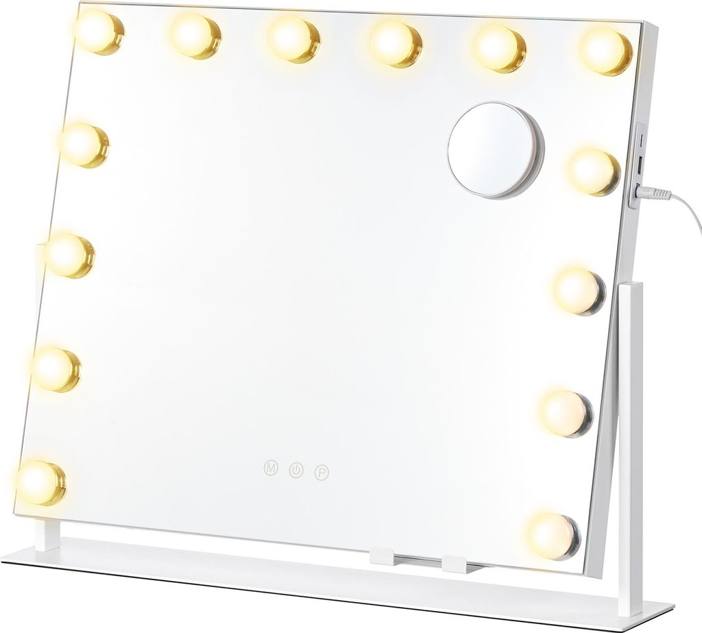 SONGMICS Make-up Spiegel mit LED-Beleuchtung, Produktbild 