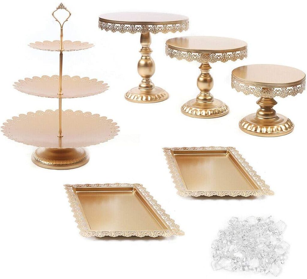 6 Stuke Tortenstander Kristall Kuchenstander Kaufland De