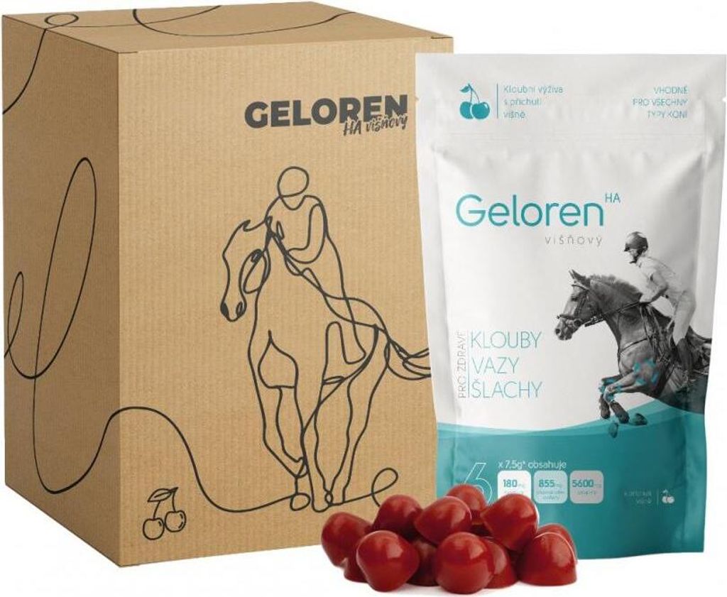 Geloren HA für Pferde Kirsche 1350 g (3 × 450 g) Produktbild 