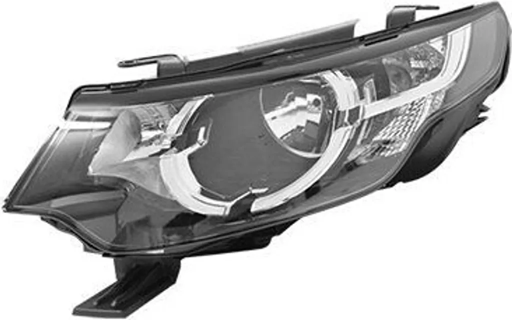 Phare VAN WEZEL 0259961N avec lentille claire pour Discovery Sport