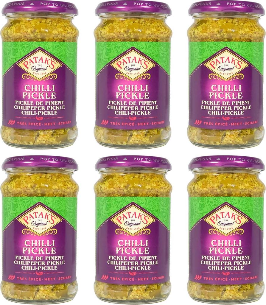 Patak´s Chilli Pickle 6x283g Produktbild 