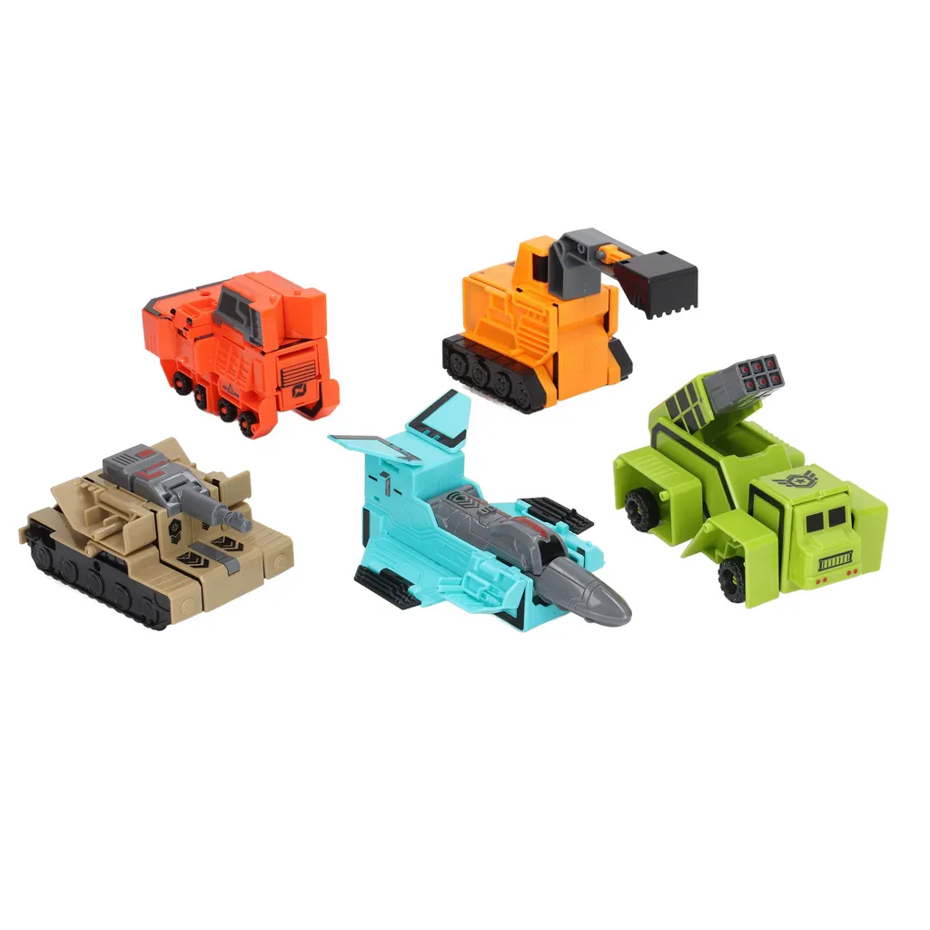 Jouet éducatif Number Bots : Robot chiffre transformable pour garçons - 4