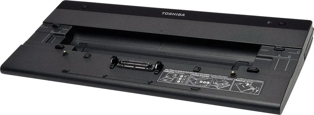Station de bureau pour Toshiba Portégé R830 Noir - Connexion PA391616E