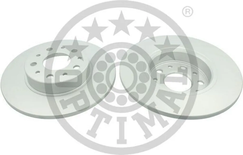 Disque de frein arrière anti-vibration pour FIAT TIPO bicorps