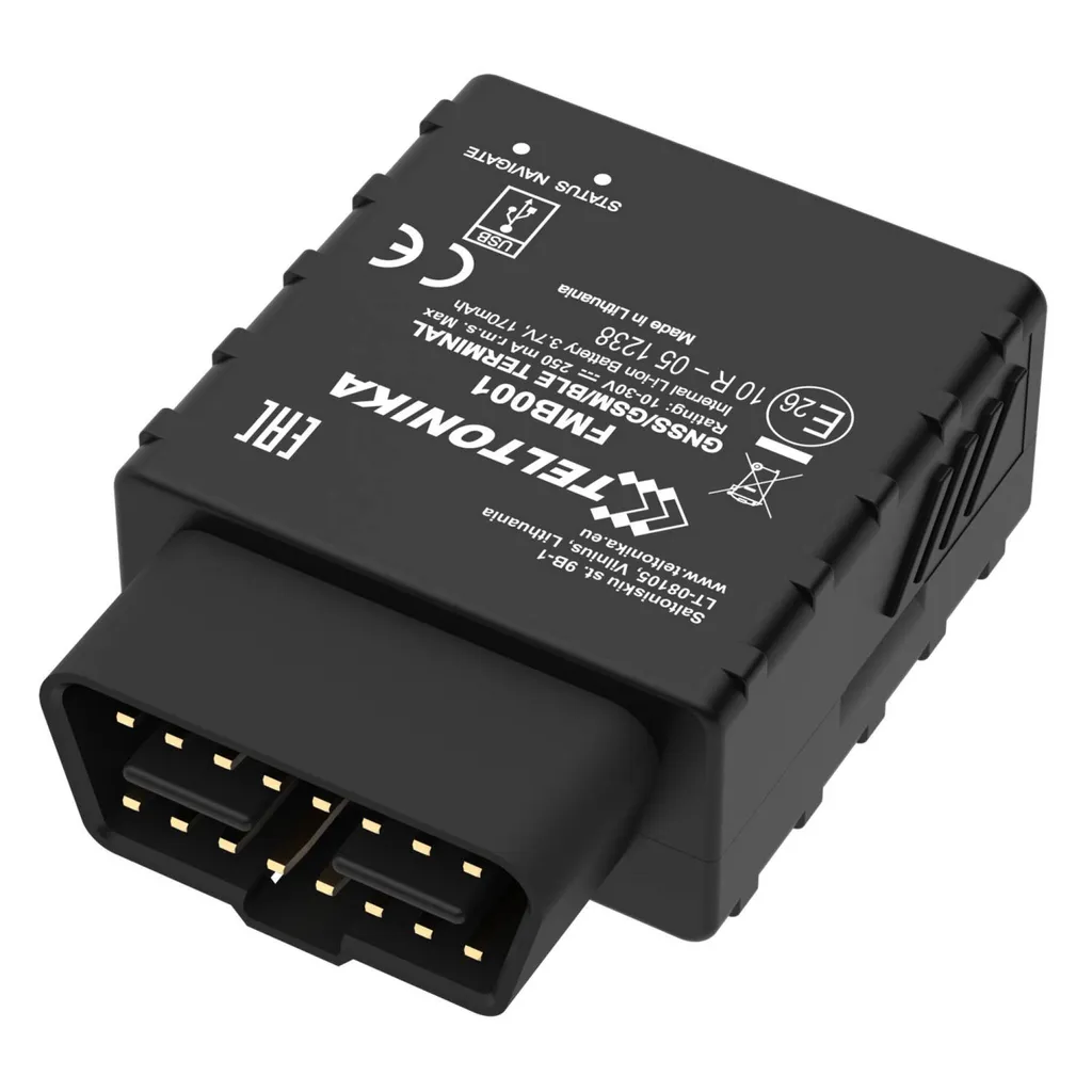Traceur GPS de Voiture OBDII Teltonika FMB001 pour Suivi de Flotte Réel