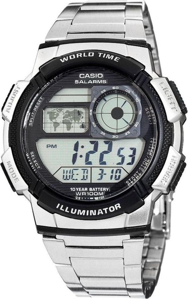 CASIO Mod. WORLD TIME ILLUMINATOR - 5 Alarms, 10 Year Produktbild 