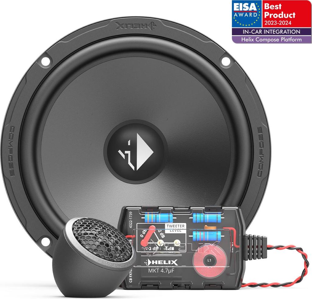 HELIX CB K165.2-S3 16,5 cm 2-pásmový systémový reproduktor Obrázok produktu 