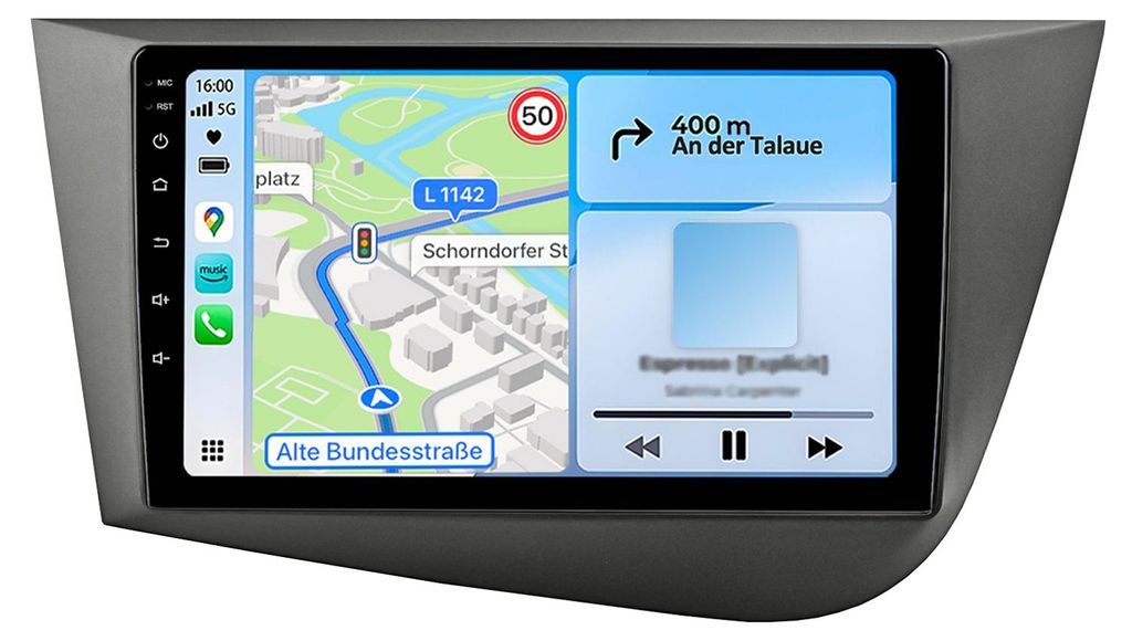 9 Zoll 6+128GB Android Autoradio für Seat Leon 1P1 Image du produit 