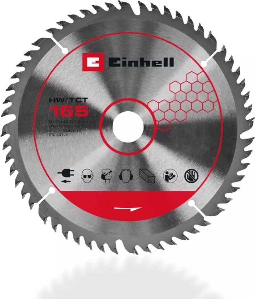 Scie plongeante Brushless avec semelle alu - Coupe 56mm - 18V Einhell - 11