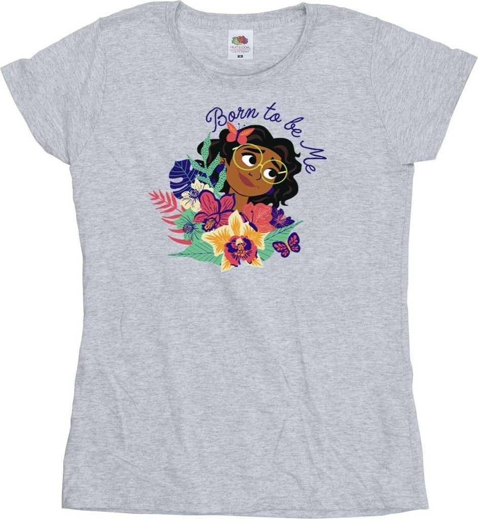 Disney - "Encanto Born To Be Me" T-Shirt für Damen BI19612 (M) (Grau)