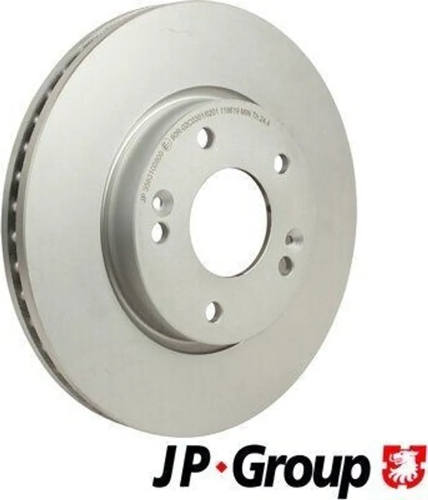 Pack freinage avant pour HYUNDAI i30 et KIA CARENS disques JP GROUP