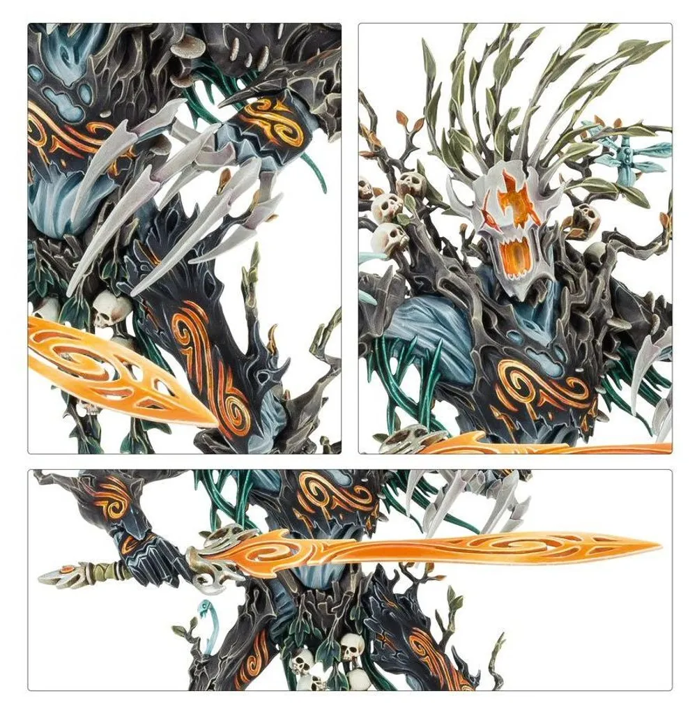 Kit de Figurines Sylvaneth : Bosquet de Strongroot 92-32 pour Warhammer
