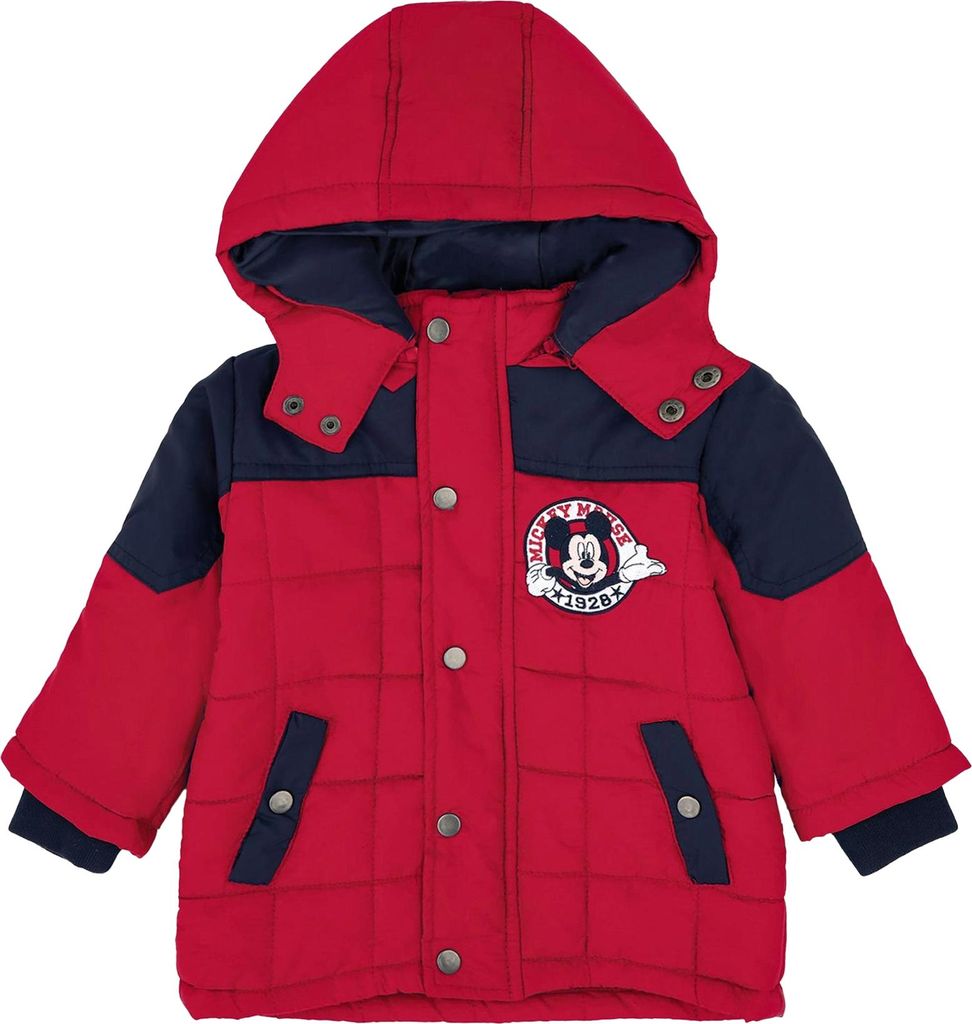 Disney - Jacke Mit Reißverschluss für Kinder Langärmlig NS8242 (116) (Rot)